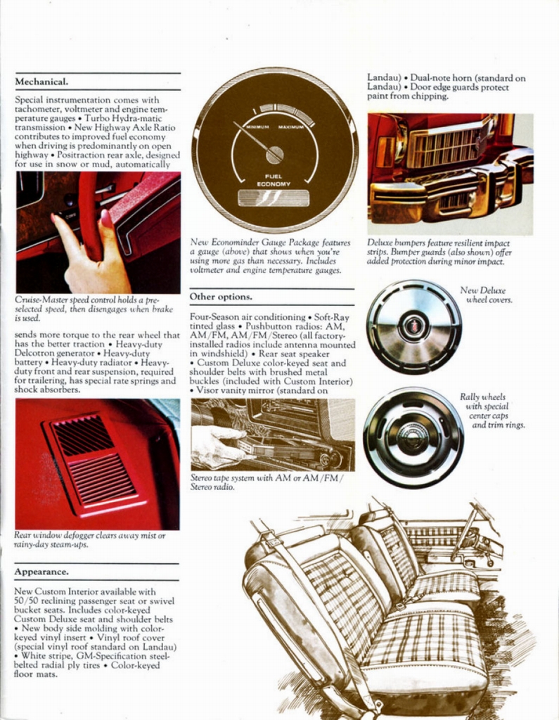 1975 Chevrolet Monte Carlo Brochure Page 9